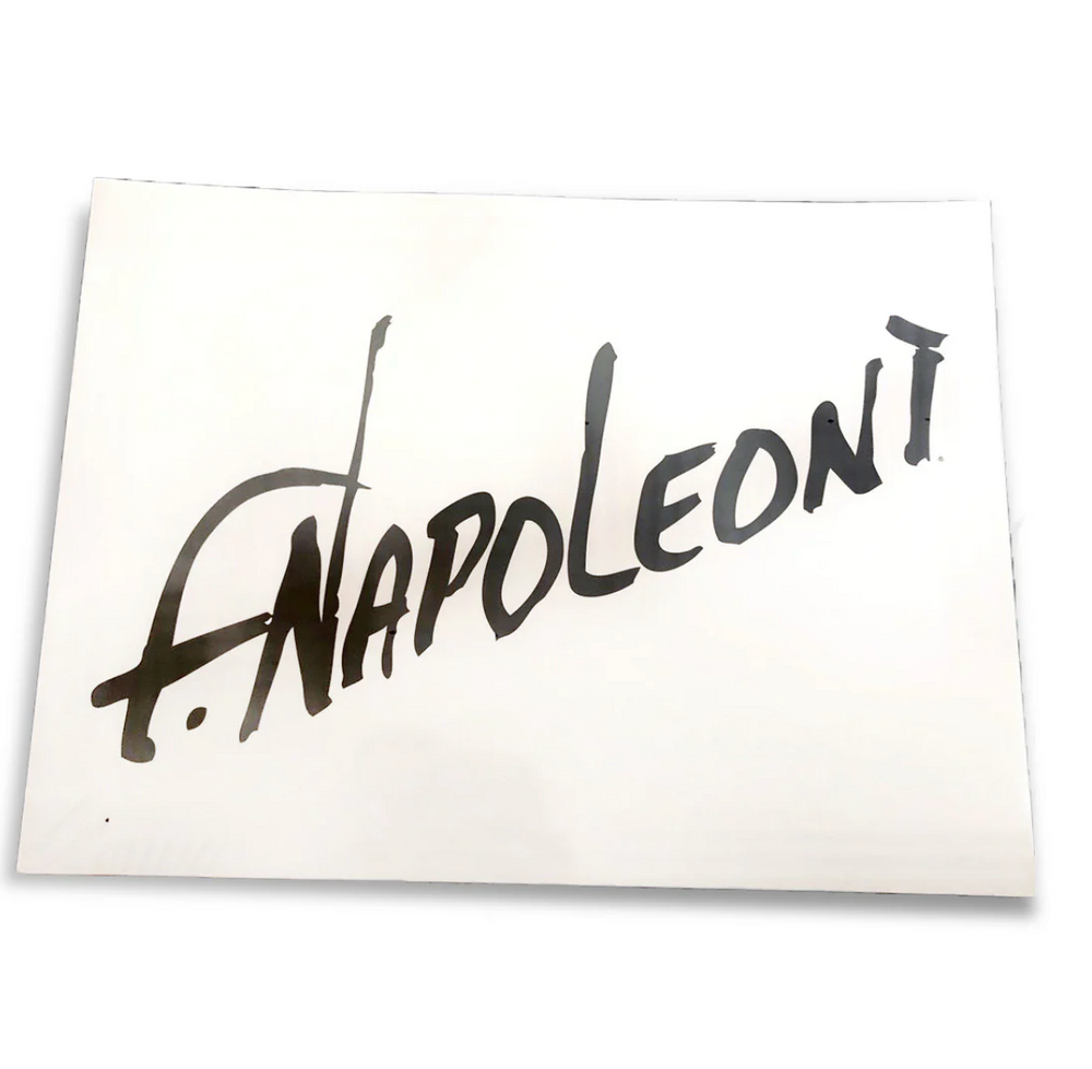 Fabio Napoleoni AUTOGRAPHED "The Retrospective" Soft Cover Book Book
