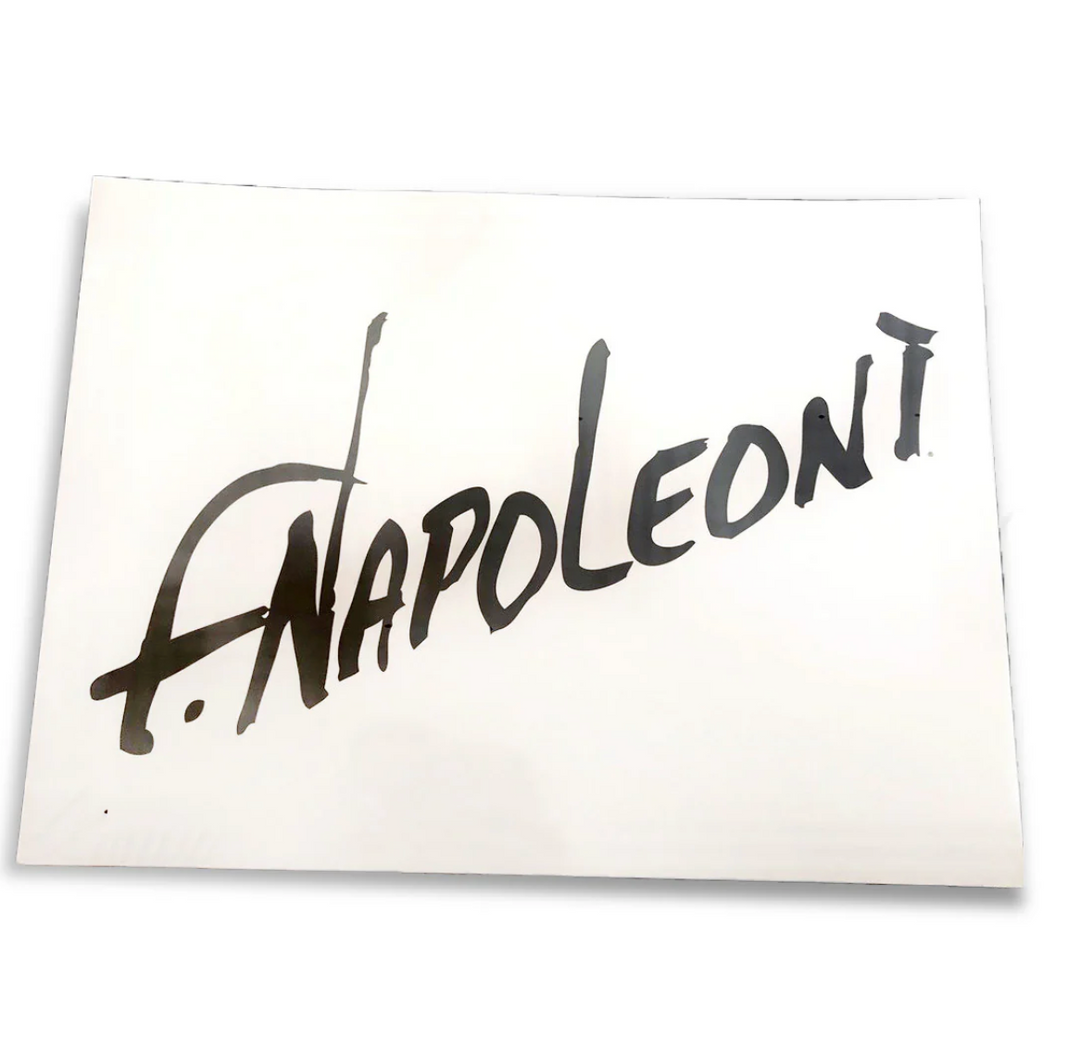 Fabio Napoleoni AUTOGRAPHED "The Retrospective" Soft Cover Book Book