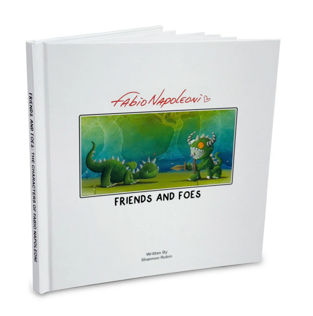 Fabio Napoleoni AUTOGRAPHED Friends and Foes: The Characters of Fabio Napoleoni Book