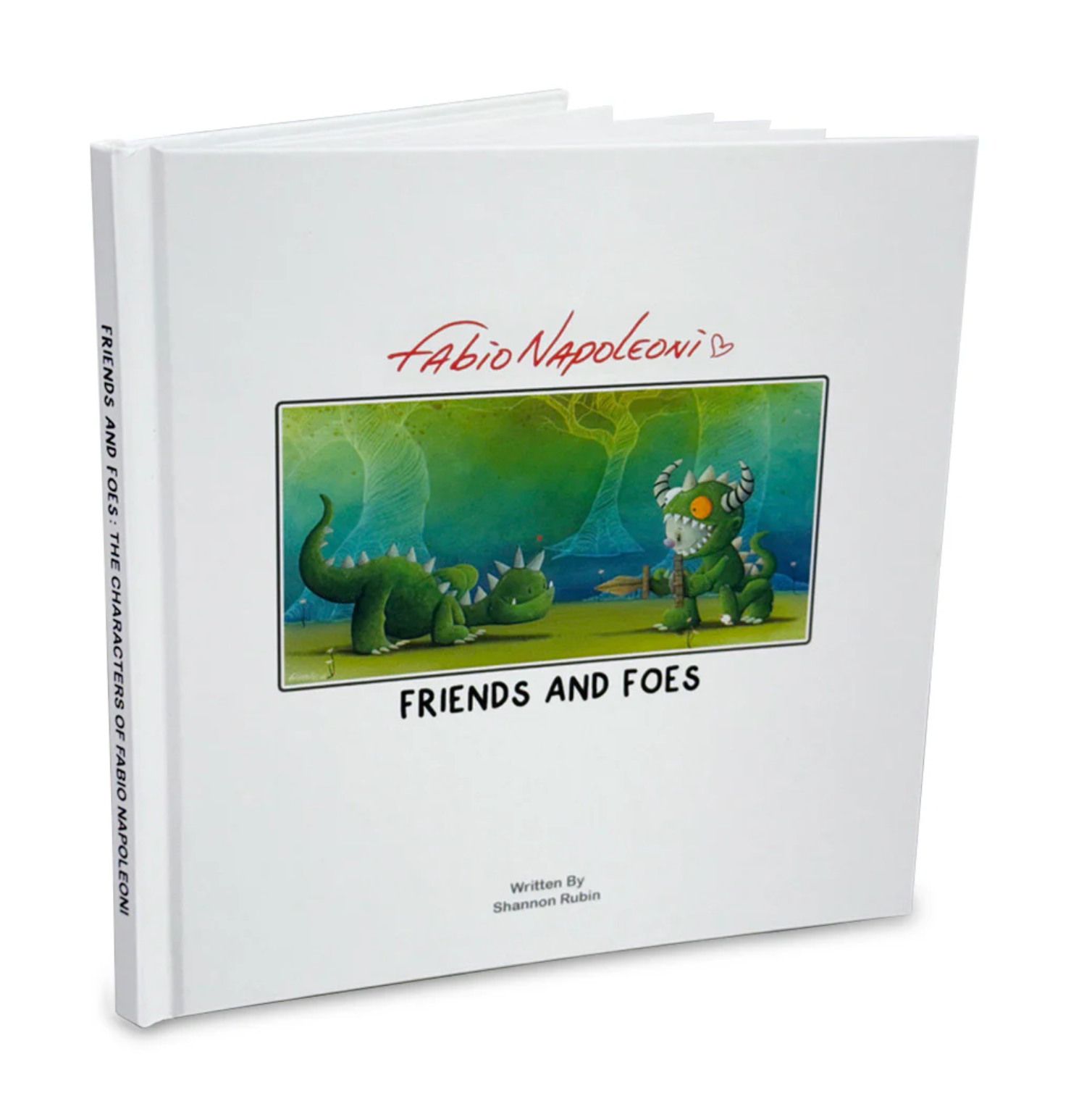 Fabio Napoleoni AUTOGRAPHED Friends and Foes: The Characters of Fabio Napoleoni Book