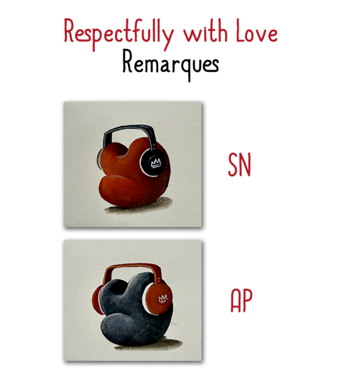 Fabio Napoleoni "Respectfully With Love" (on Paper) Limited Edition Paper Giclee