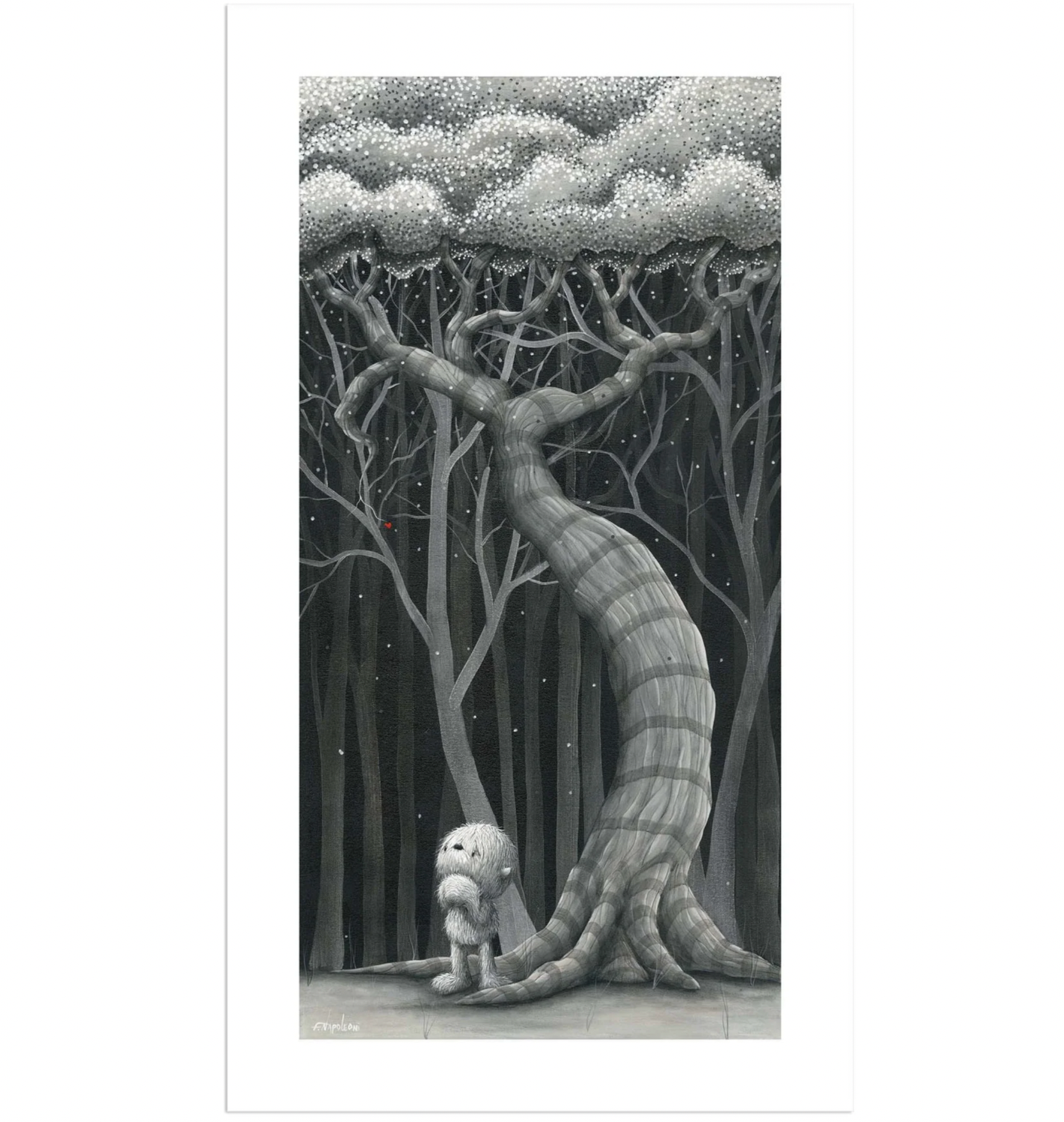 Fabio Napoleoni "Seeing Light Among All the Darkness" Limited Edition Giclee