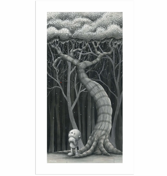 Fabio Napoleoni "Seeing Light Among All the Darkness" Limited Edition Giclee