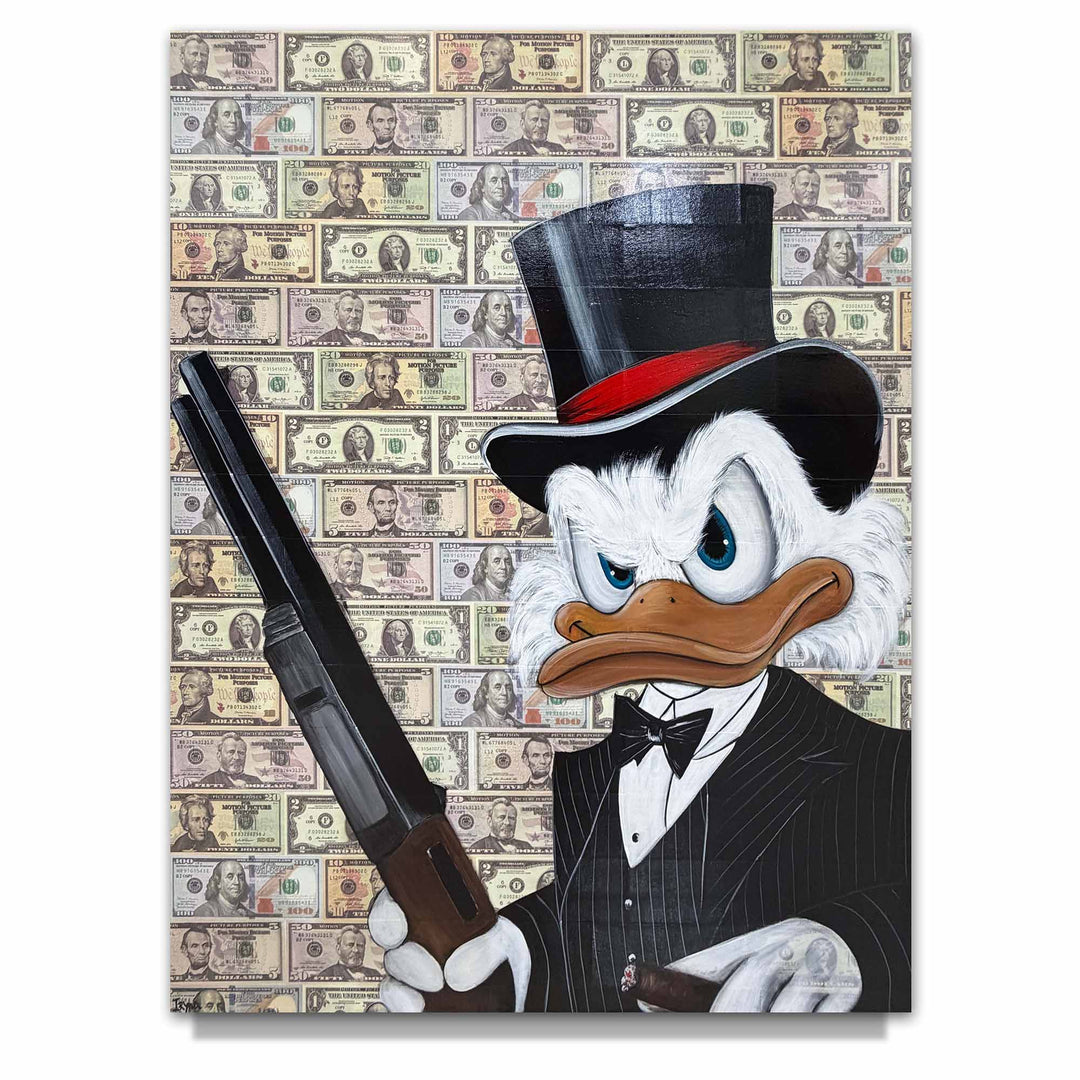 Iryna Miahka Scrooge Original Canvas