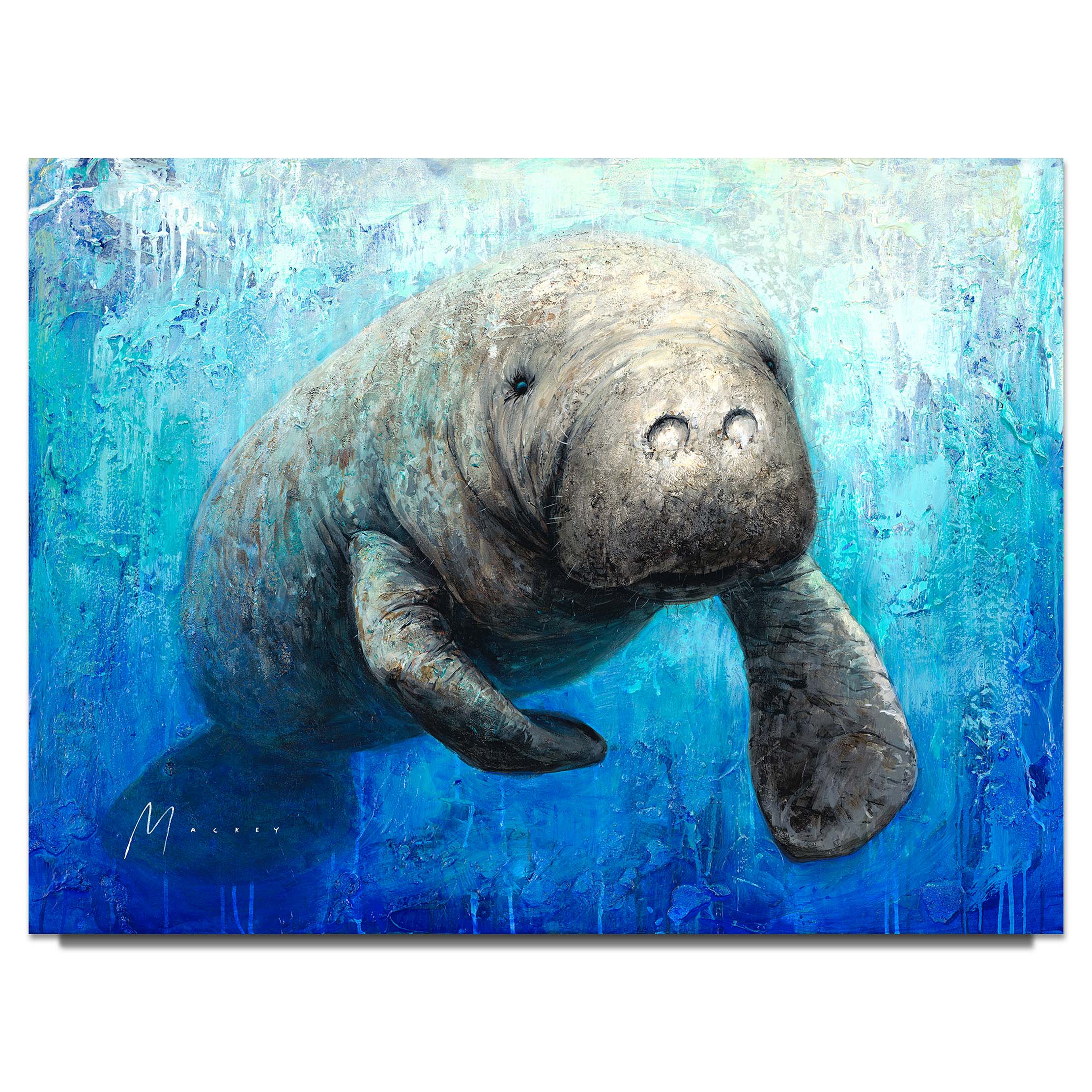 Shawn Mackey Sea Puppy Limited Edition Canvas Giclee
