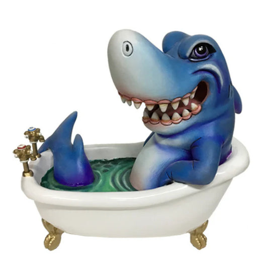 Carlos and Albert "Shark in Bathtub" Sculpture