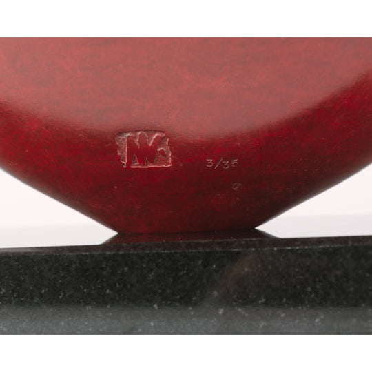 Mackenzie Thorpe "Sitting on Love" Sculpture