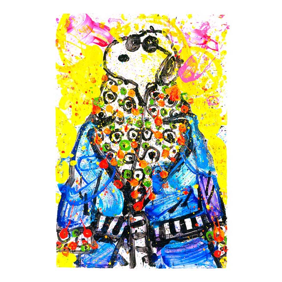 Tom Everhart Snoop Dogg Wearing Jim Dine Limited Edition