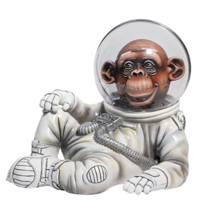 Carlos and Albert "SpaceChimp - Moon Break" Sculpture