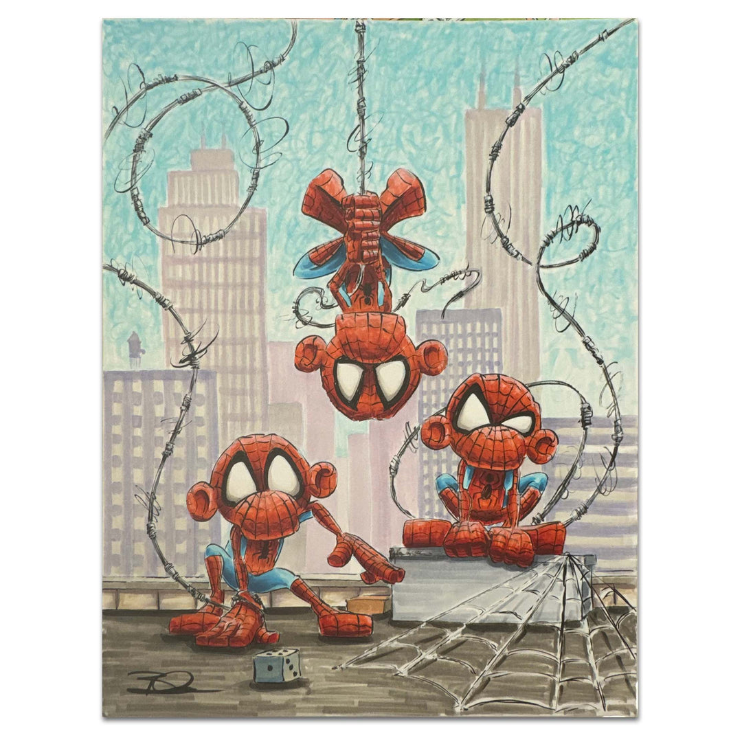 Ben Olson Spider Monkeys Original