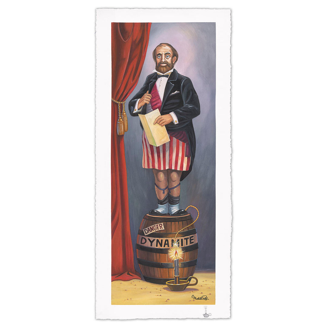 Michelle St. Laurent Disney Stretching Portrait: The Ambassador Limited Edition Giclee