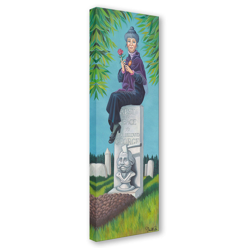 Michelle St. Laurent Disney Stretching Portrait: The Black Widow Limited Edition Giclee