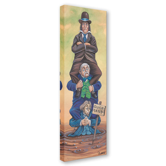 Michelle St. Laurent Disney Stretching Portrait: The Quicksand Men Limited Edition Giclee