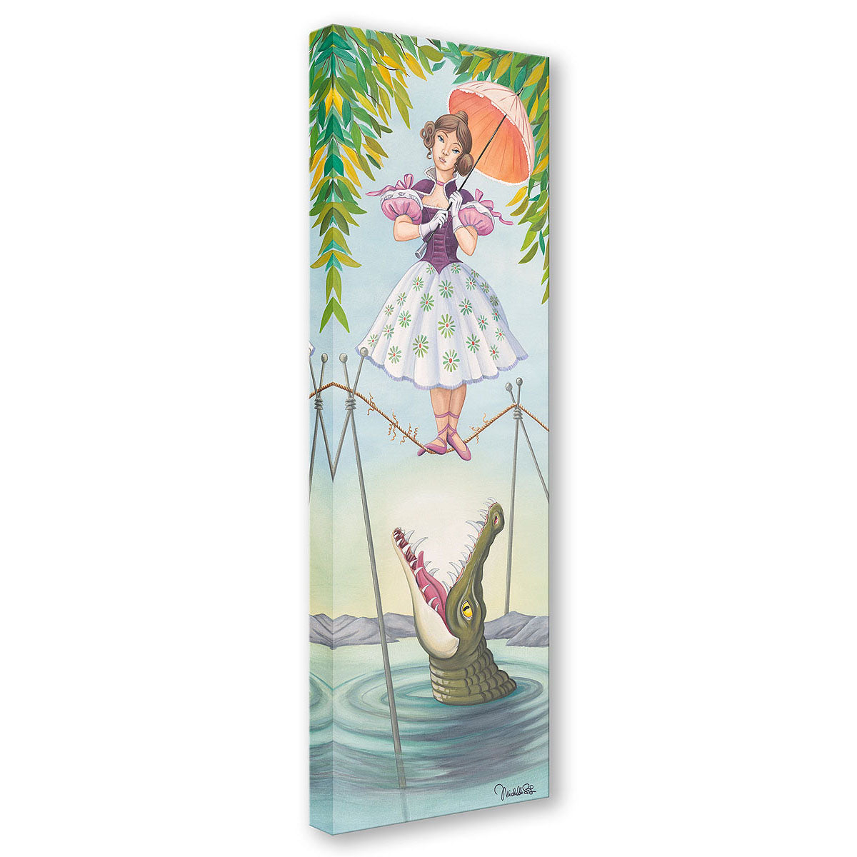 Disney "Stretching Portrait: The Tightrope Walker"