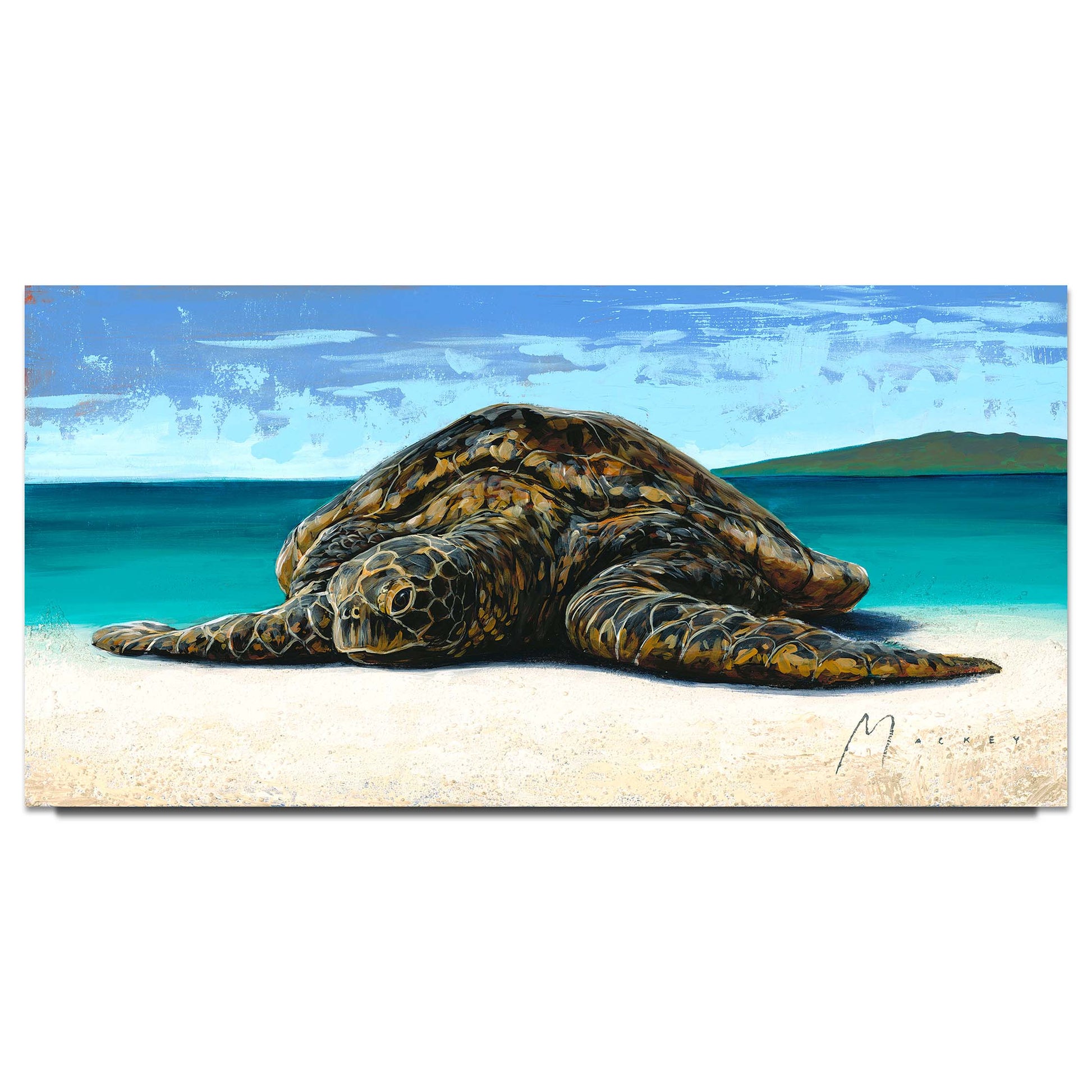 Shawn Mackey "Sunbather" Limited Edition Canvas Giclee