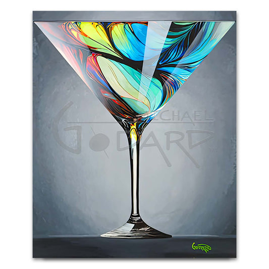 Michael Godard "Swirly-tini" Limited Edition
