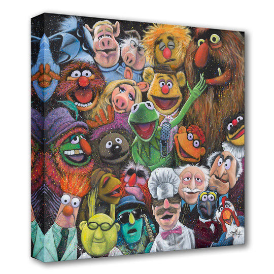 Stephen Fishwick Disney The Gangs All Here Limited Edition Canvas Giclee