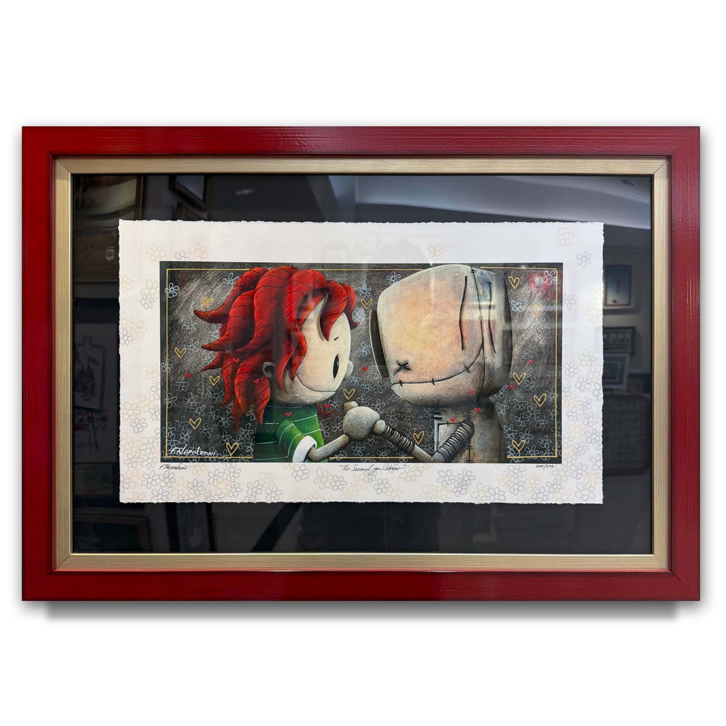 Fabio Napoleoni Framed • "The Second You Know" Limited Edition