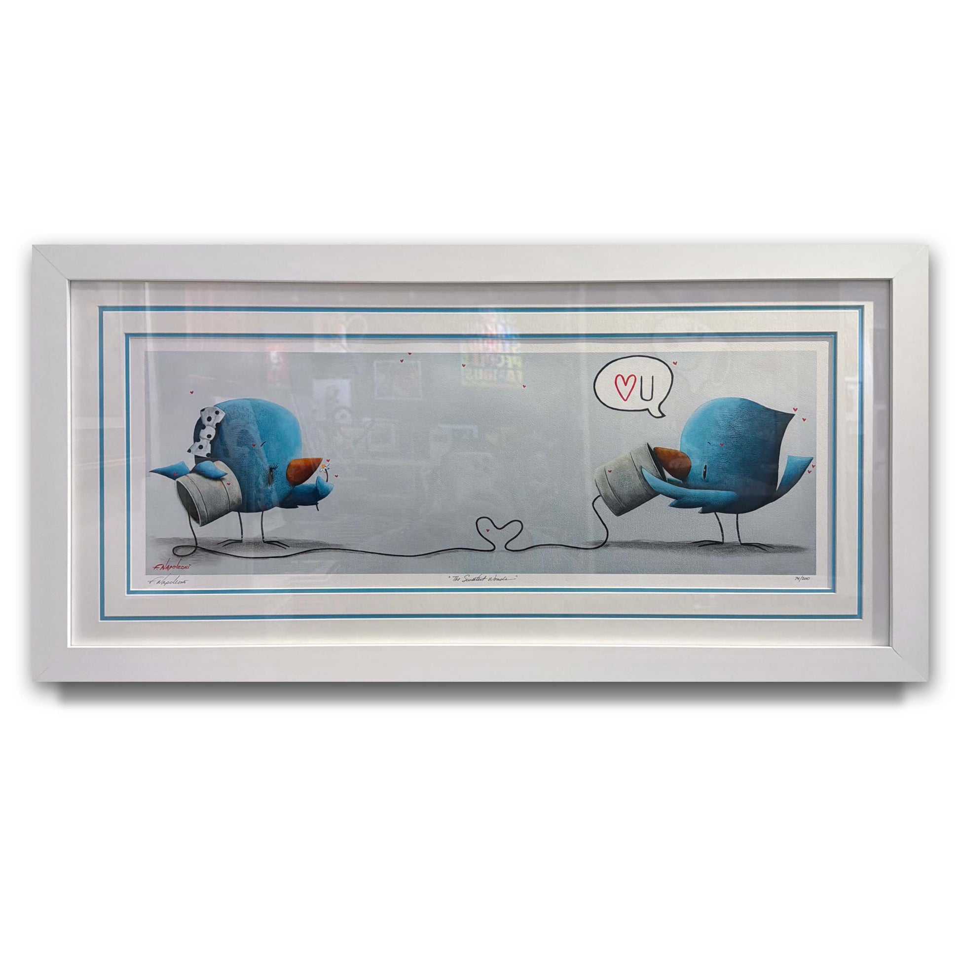 Fabio Napoleoni Framed • "The Sweetest Words" Limited Edition