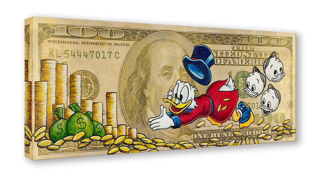 Stephen Fishwick Disney The World is Mine Limited Edition Canvas Giclee