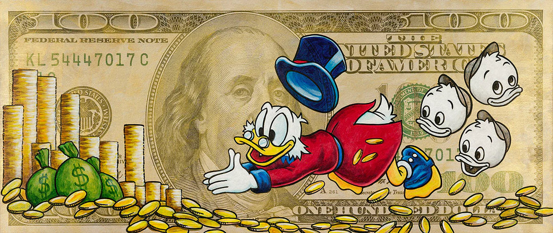 Stephen Fishwick Disney The World is Mine Limited Edition Canvas Giclee