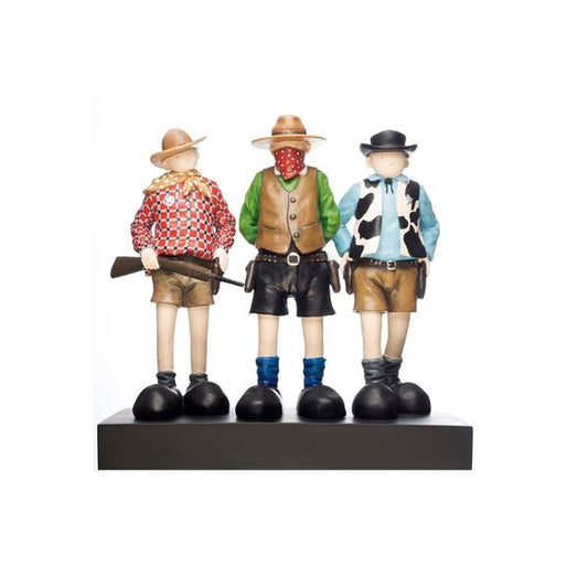 Mackenzie Thorpe "The Outlaw" Sculpture
