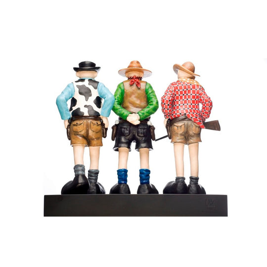 Mackenzie Thorpe "The Outlaw" Sculpture