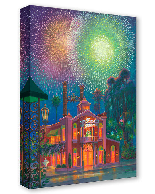 Michael Humphries Disney "Tiana's Restaurant" Limited Edition Canvas Giclee