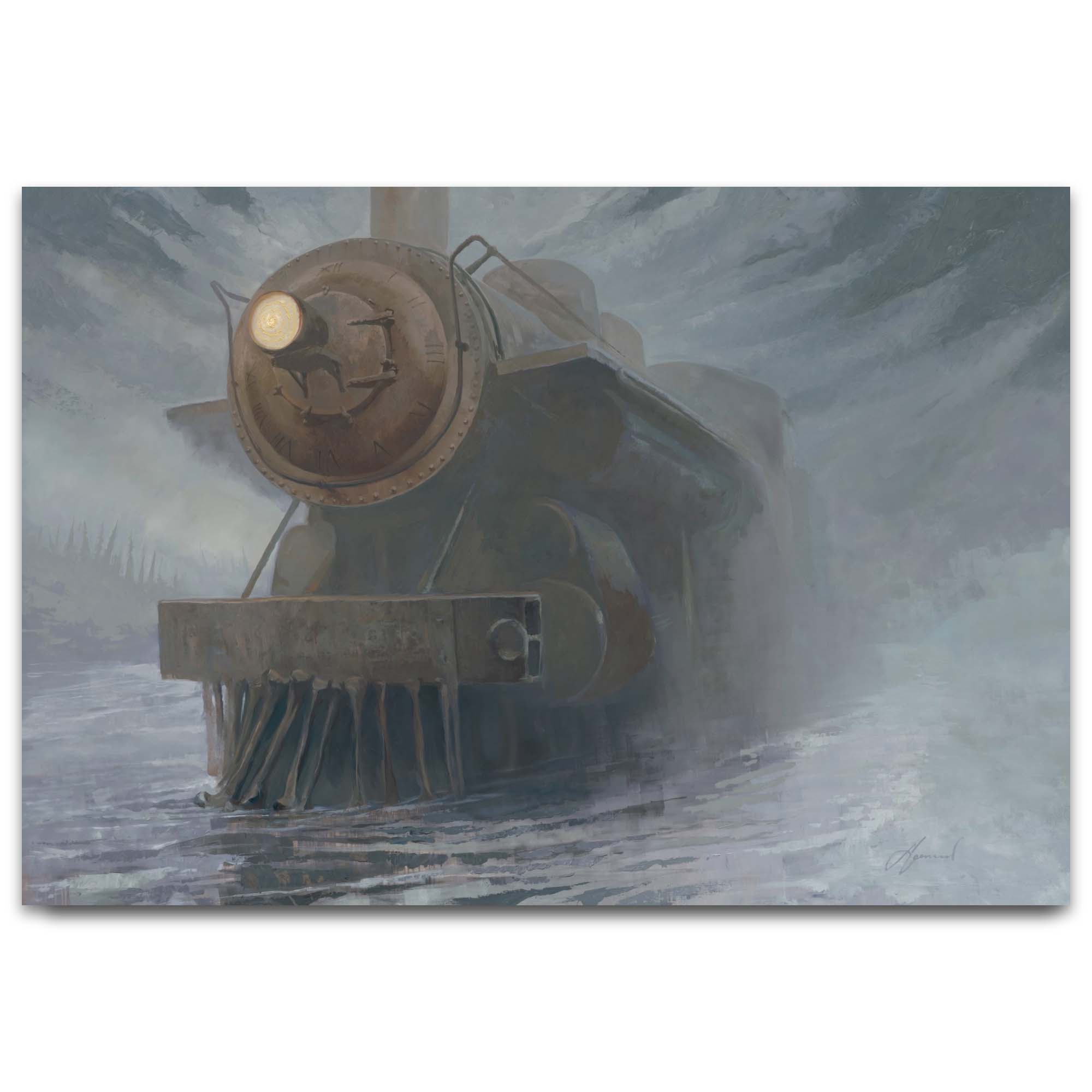 Gabe Leonard Time Has No Meaning Here Limited Edition Canvas Giclee
