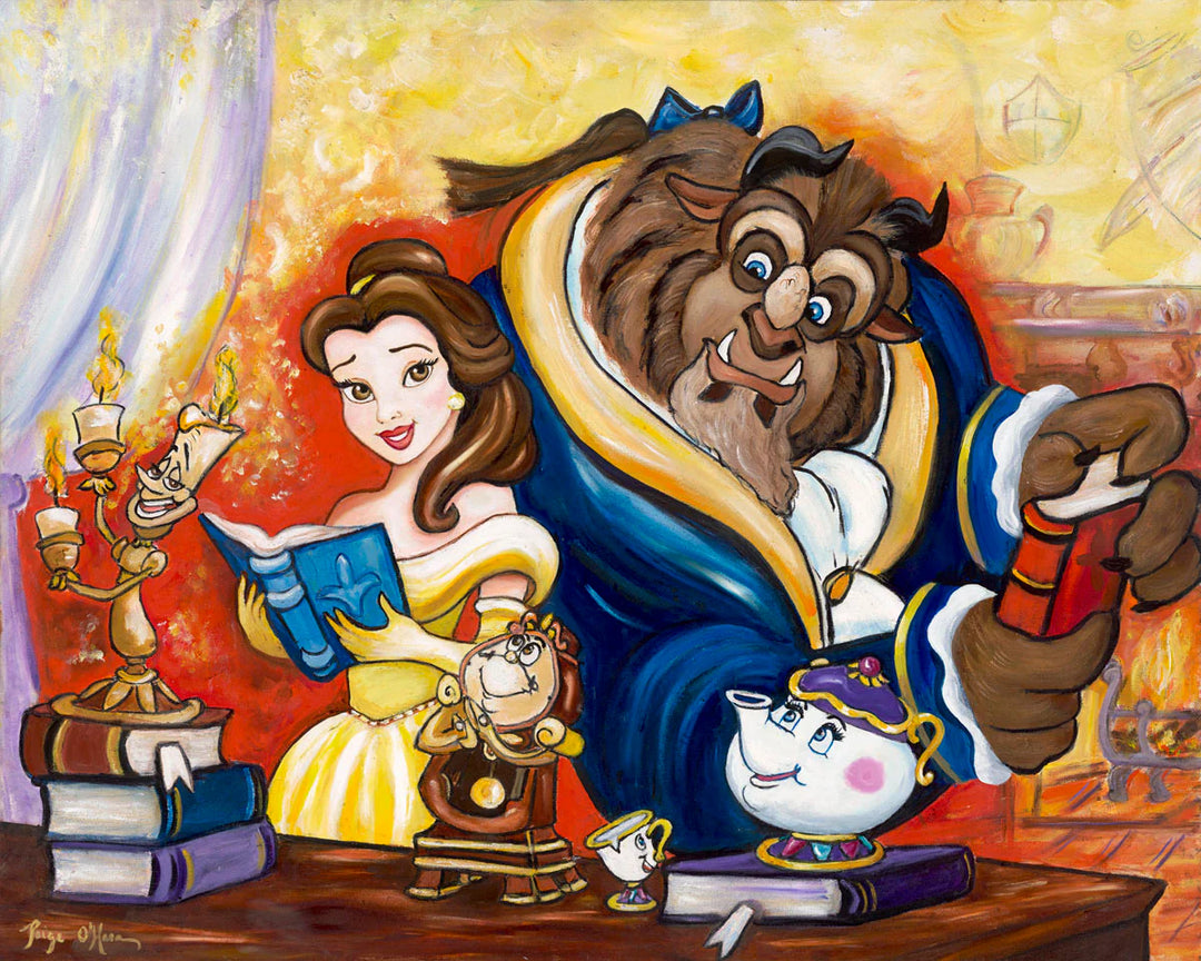 Paige O'Hara Disney Together with Friends Limited Edition Canvas Giclee