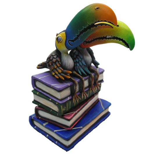 Carlos and Albert "Toucans Book Club" Sculpture