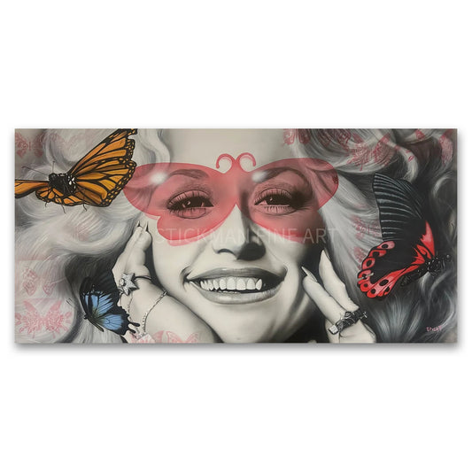 Stickman "Wings of Silk" Limited Edition Giclee