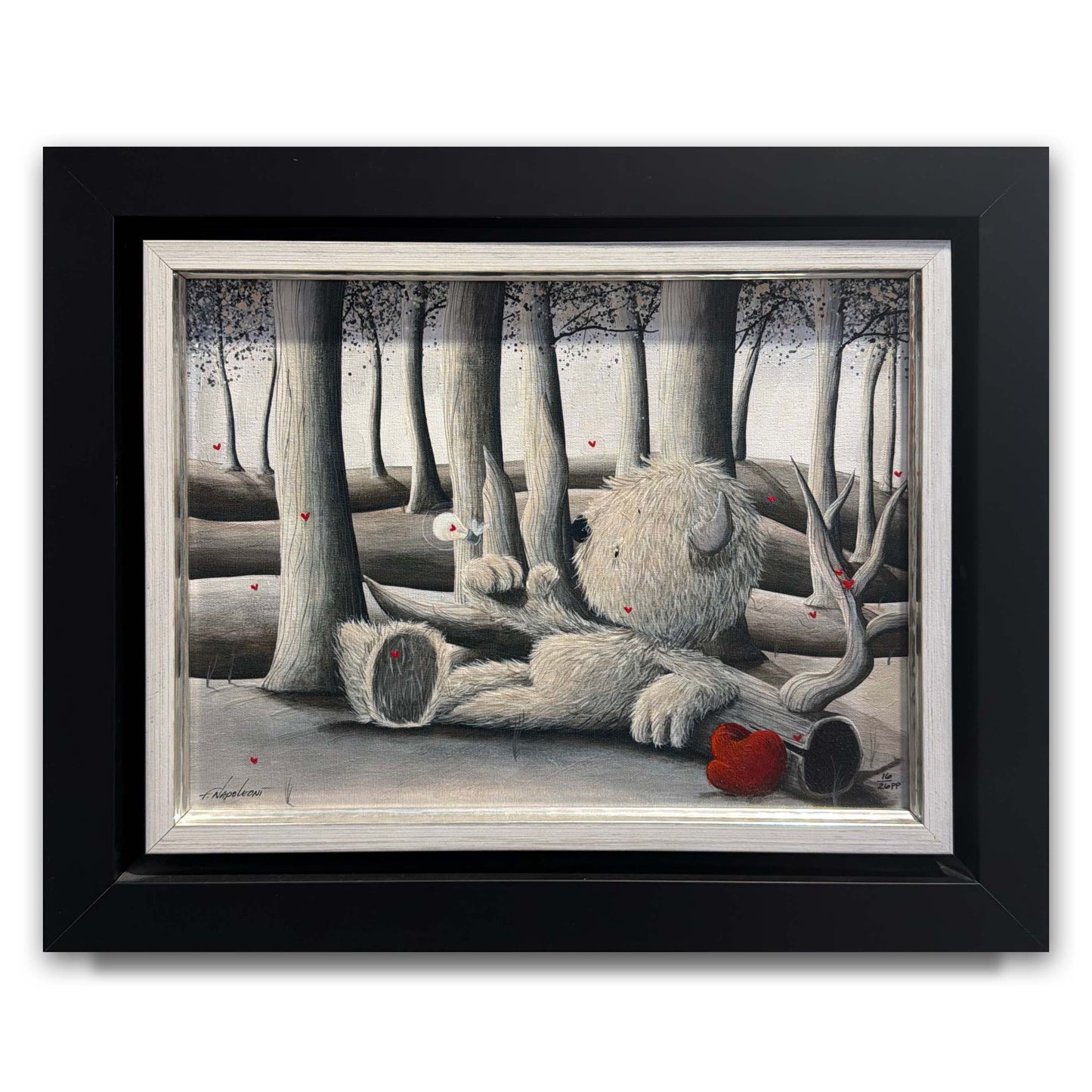 Fabio Napoleoni Framed • "You're Never Far Away" PP Limited Edition