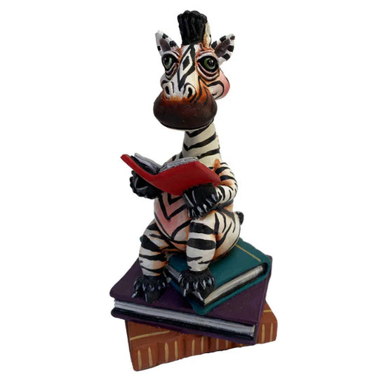 Carlos and Albert "Zebra Book Club" Sculpture