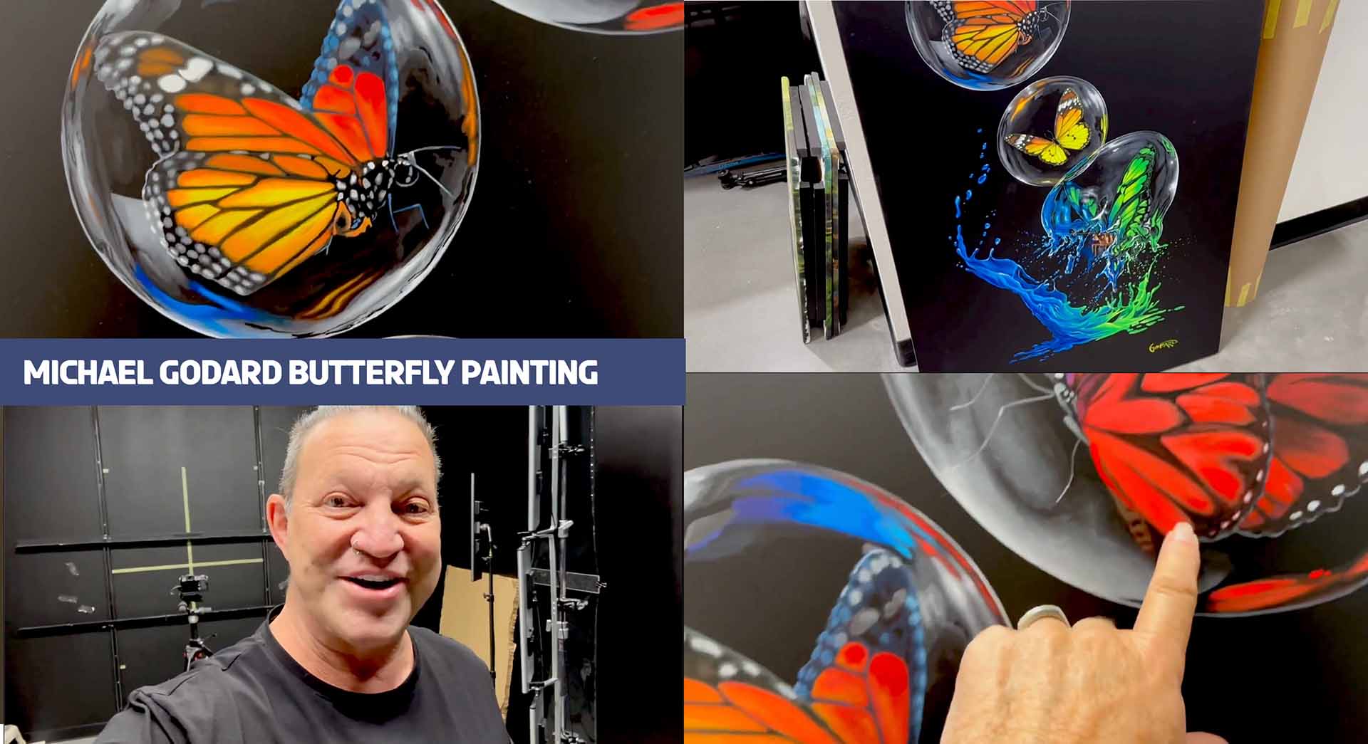Load video: Michael Godard Rock Star of the Art World