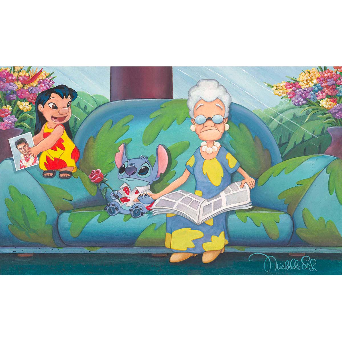 Michelle St. Laurent Disney Acts of Kindness Limited Edition Canvas Giclee