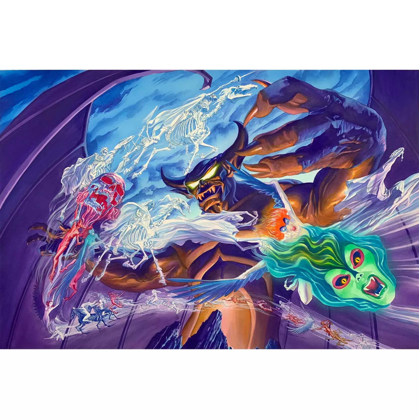 Alex Ross Disney Bald Mountain Limited Edition Canvas Giclee
