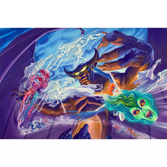 Alex Ross Disney Bald Mountain Limited Edition Canvas Giclee