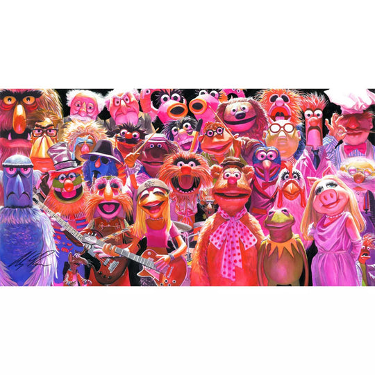 Alex Ross Disney The Muppet Show Limited Edition Canvas Giclee