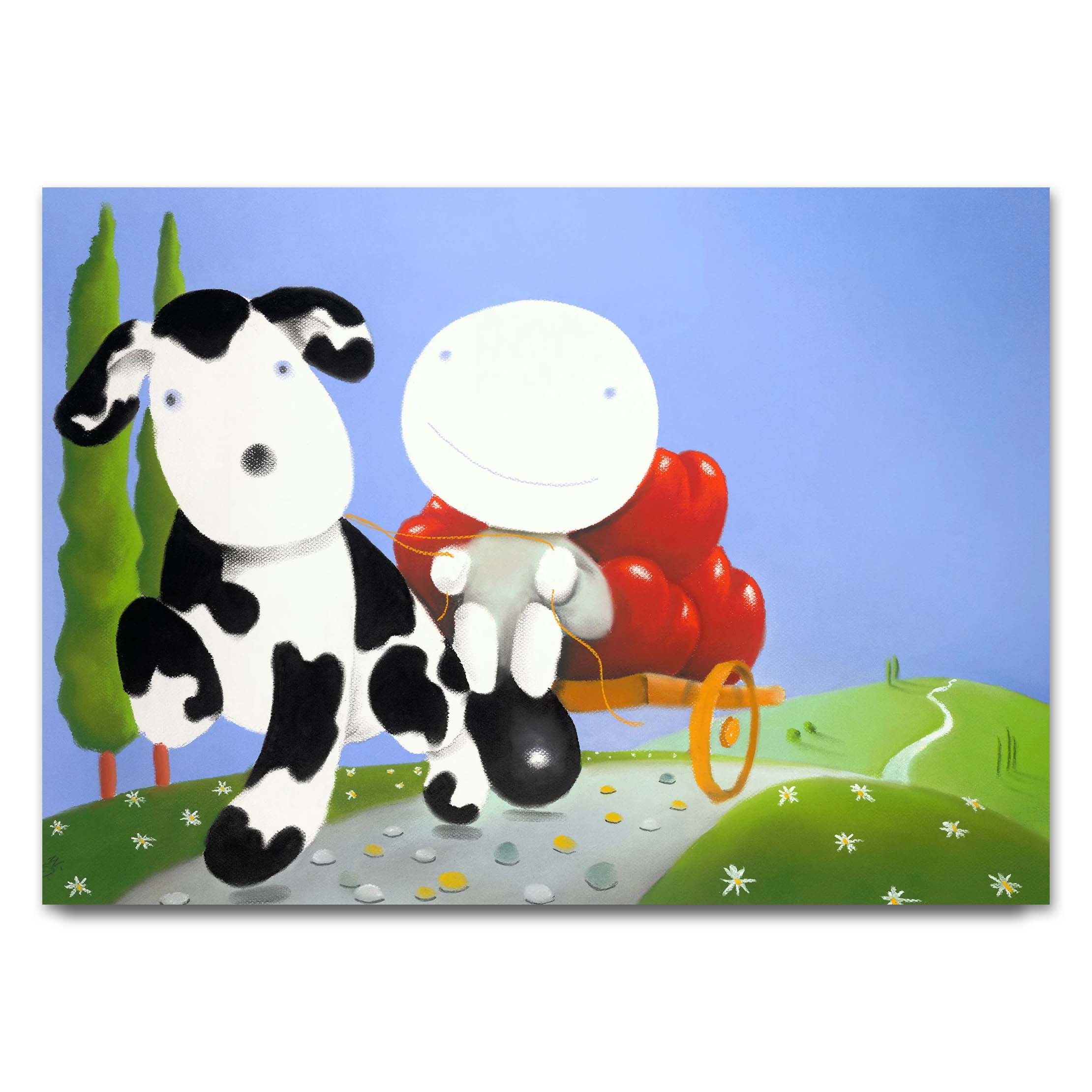 Mackenzie Thorpe Along the Road Limited Edition