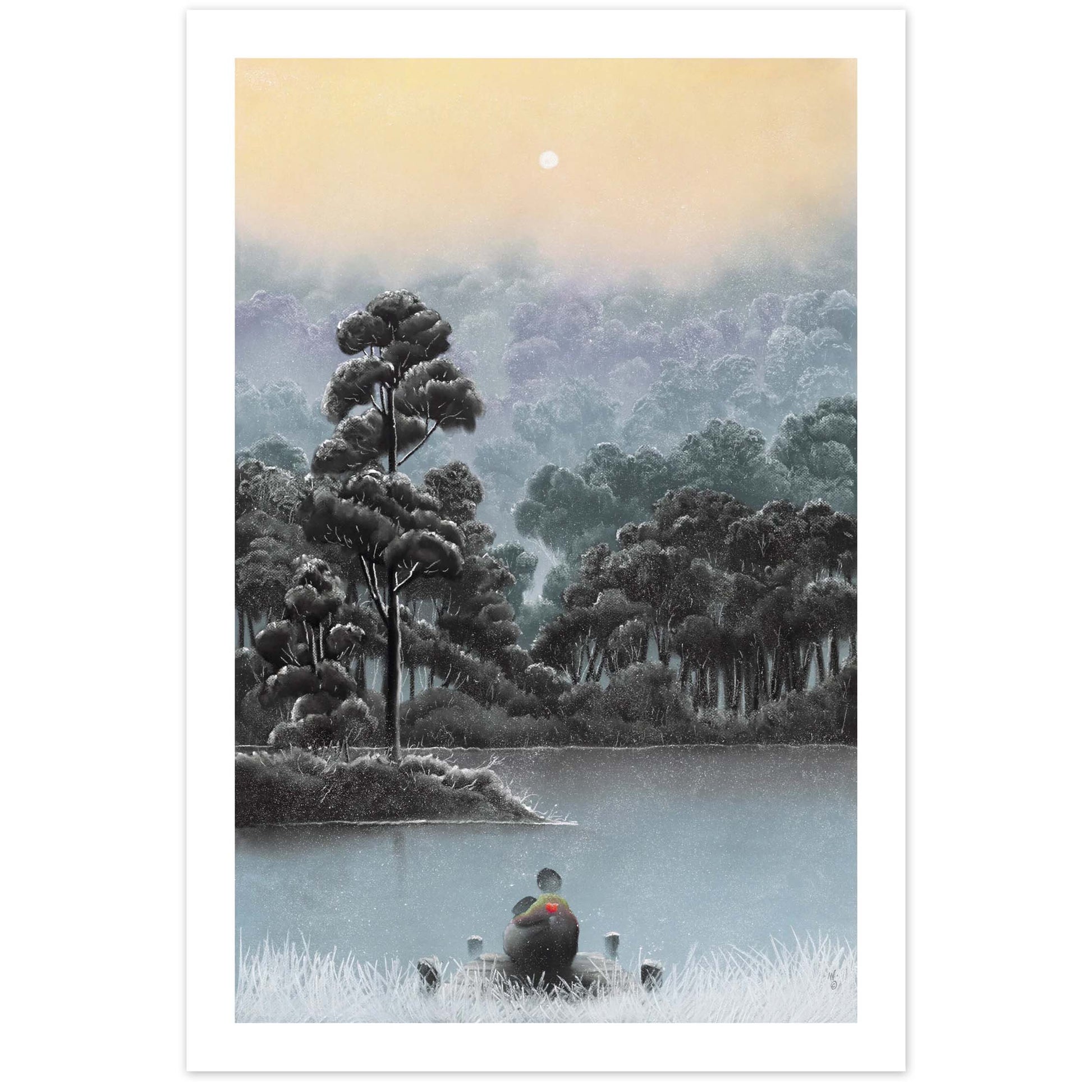 Mackenzie Thorpe "Always and Forever" Limited Edition Paper Giclee