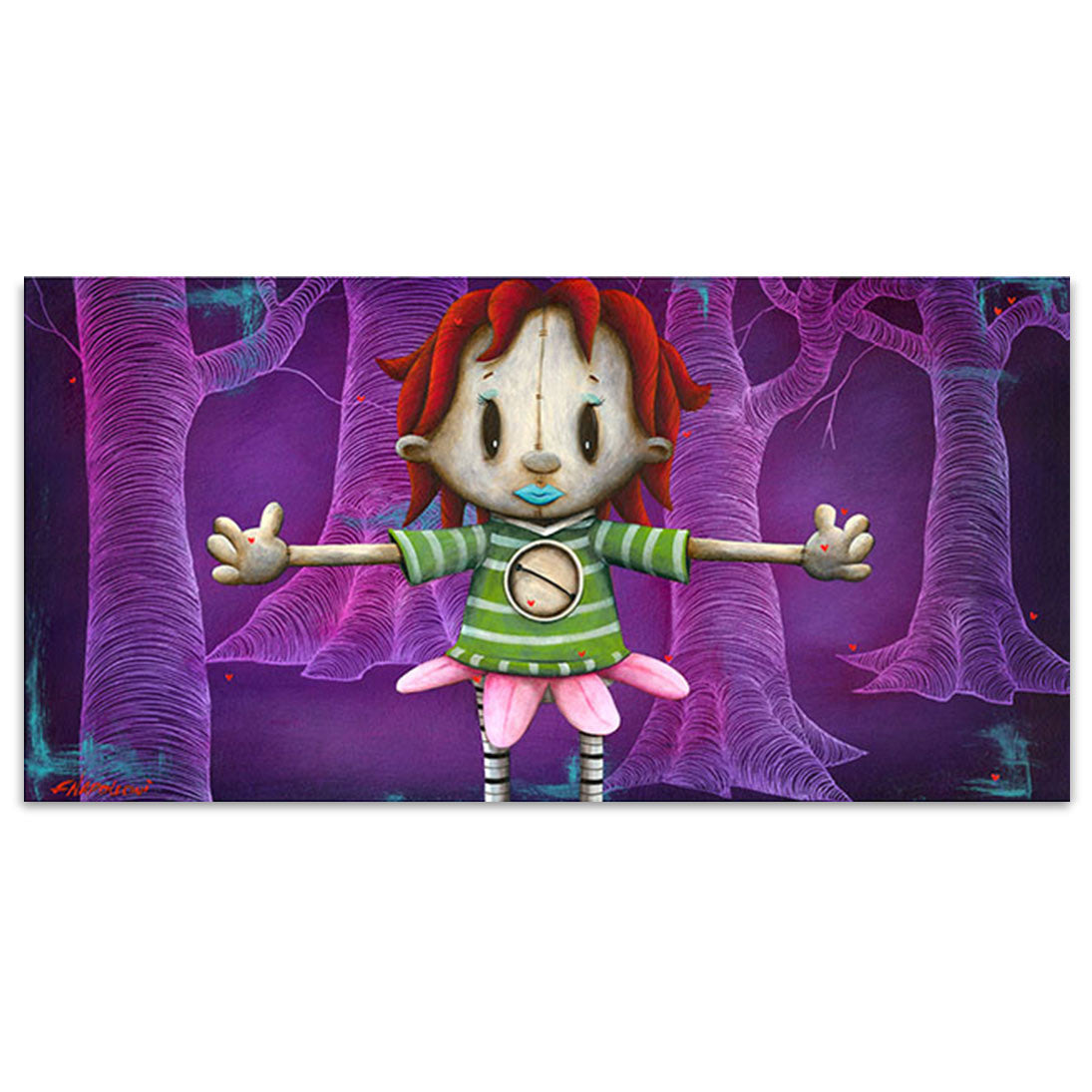 Fabio Napoleoni And I Love You this Much (Canvas) Limited Edition Canvas Giclee