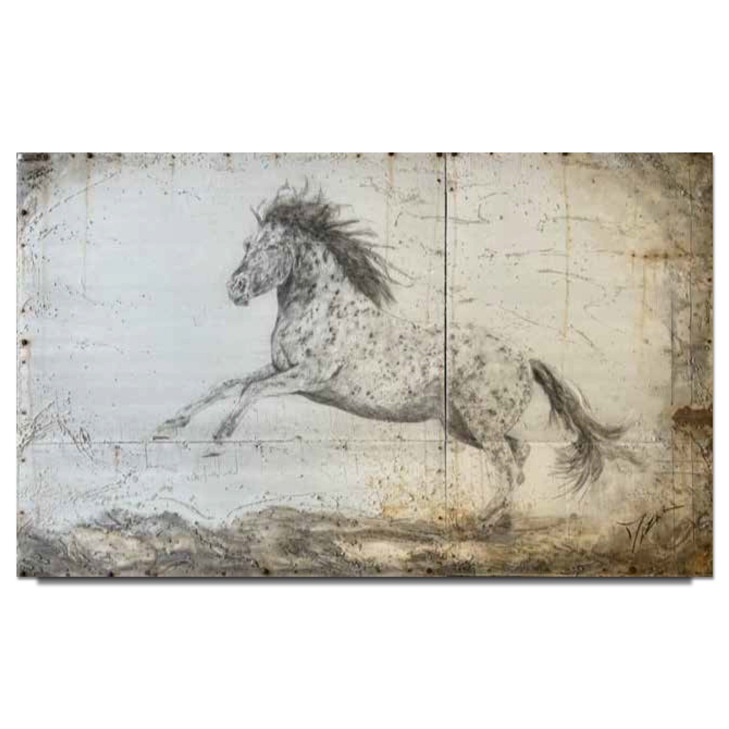 Trevor Mezak Appaloosa Run Limited Edition Canvas Giclee