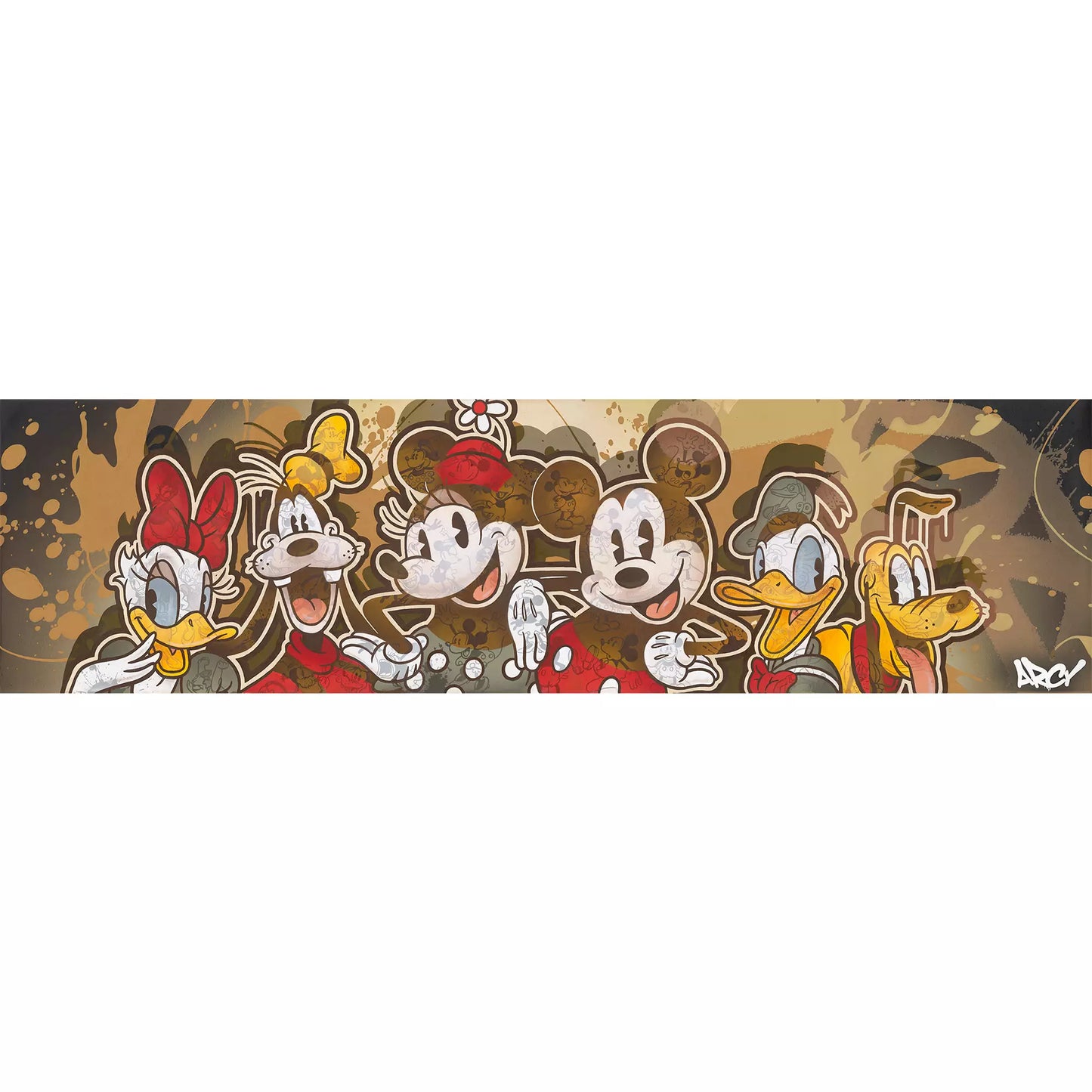 Arcy Disney "Time For Friends" Limited Edition Canvas Giclee