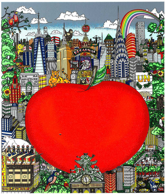 Charles Fazzino Concrete Jungle…NYC 3D Limited Edition Silkscreen on Paper