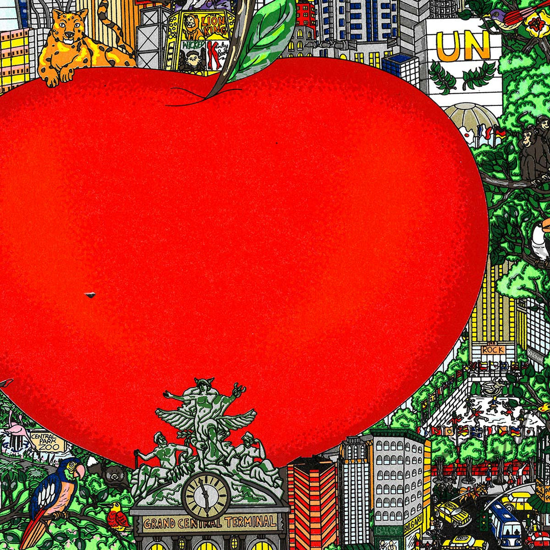 Charles Fazzino Concrete Jungle…NYC 3D Limited Edition Silkscreen on Paper