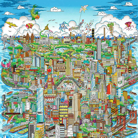 Charles Fazzino Experience the Magic of Manhattan 3D Limited Edition Silkscreen on Paper