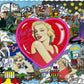 Charles Fazzino "Love and Kisses, Marilyn" 3D Limited Edition Silkscreen on Paper with mixed-media elements
