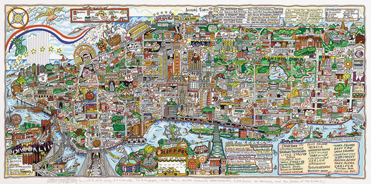 Charles Fazzino New York Is… 3D Limited Edition Silkscreen on Paper