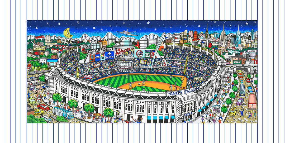 Charles Fazzino Pinstripe Pride 3D Limited Edition Silkscreen on Paper